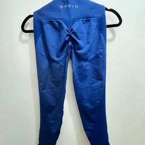 NVGTN Electric Blue Contour Seamless Leggings